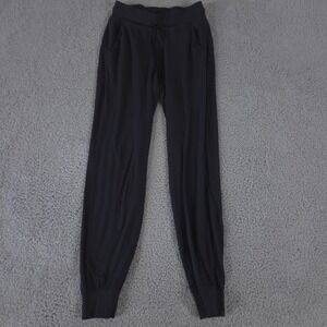Lululemon Ready To Rulu Pant Women 4 Black Joggers Rulu Running Lifting Athletic